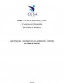 Abordagem de uma problemática ambiental na cidade de Assú-RN