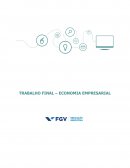 TRABALHO FINAL – ECONOMIA EMPRESARIAL