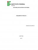 BACHARELADO EM CIÊNCIAS CONTÁBEIS ORÇAMENTO PÚBLICO