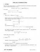 MATEMÁTICA - ANÁLISE COMBINATÓRIA