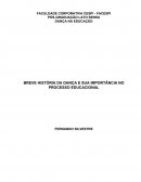 BREVE HISTÓRIA DA DANÇA E SUA IMPORTÂNCIA NO PROCESSO EDUCACIONA