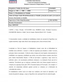 Título do Estágio: Saúde Mental Relacionada ao Trabalho: promoção da saúde e prevenção de doenças relacionadas ao trabalho