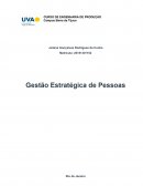 Gestão estratégicas de pessoas