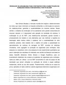 PRODUÇÃO DE ARGAMASSA PARA CONTRAPISO COM A SUBSTITUIÇÃO DE AGREGADO MIÚDO CONVENCIONAL POR PÓ DE MDF