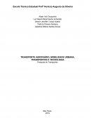 TRANSPORTE AEROVIÁRIO, MOBILIDADE URBANA, TRANSPORTES E TECNOLOGIA