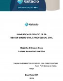 A constitucionalização do direito civil e seus efeitos sobre a responsabilidade civil