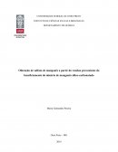 Obtenção de Sulfato de Manganês a Partir do Resíduo proveniente do beneficiamento do minério de manganês sílico-carbonatado