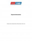 A Espectrofotometria