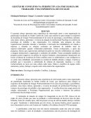 GESTÃO DE CONFLITOS NA PERSPECTIVA DA PSICOLOGIA DO TRABALHO: UMA EXPERIÊNCIA DE ESTÁGIO