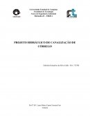 Projeto de Canalização de Córrego