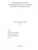 DEPARTAMENTO DE ENGENHARIA ELÉTRICA LEI Nº 5.194, DE 24 DEZ 1966