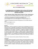 A CONTRIBUIÇÃO DA ECONOMIA CIRCULAR NA EFETIVIDADE DOS OBJETIVOS DO DESENVOLVIMENTO SUSTENTÁVEL NO ESTADO DO CEARÁ