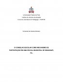 O CONSELHO ESCOLAR COMO MECANISMO DE PARTICIPAÇÃO EM UMA ESCOLA MUNICIPAL DE INHANGAPI, PA.