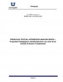 Propostas Pedagógicas Interdisciplinares nos anos Anos Iniciais do Ensino Fundamental