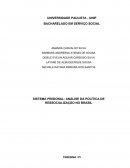 O SISTEMA PRISIONAL: ANÁLISE DA POLÍTICA DE RESSOCIALIZAÇÃO NO BRASIL