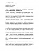 TEXTO: A CONSTRUÇÃO HISTÓRICA DO CONCEITO DE DIGNIDADE DA PESSOA HUMANA: BREVES APONTAMENTOS.