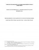 RESOLUÇÃO DE PROBLEMAS E A APRENDIZAGEM DE FUNÇÃO DO PRIMEIRO GRAU.