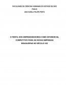 O PERFIL DOS EMPREENDEDORES COMO DIFERENCIAL COMPETITIVO PARA AS NOVAS EMPRESAS BRASILEIRAS NO SÉCULO XXI