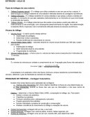 Tipos de tráfegos de uma rodovia