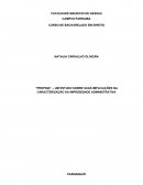 UM ESTUDO SOBRE SUAS IMPLICAÇÕES NA CARACTERIZAÇÃO DA IMPROBIDADE ADMINISTRATIVA
