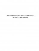 DROGAS DEPRESSORAS, ALUCINÓGENAS, ESTIMULANTES E TRATAMENTO MEDICAMENTOSO