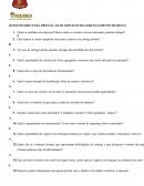 QUESTIONÁRIO PARA PRESTAÇÃO DE SERVIÇO EM GR