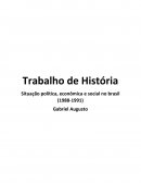 O Trabalho de História