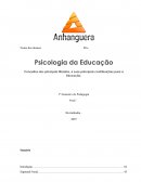 Trabalho Psicologia da Educação