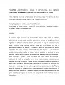 PRIMEIROS APONTAMENTOS SOBRE A IMPORTANCIA DAS NORMAS COMPLIANCE NO AMBIENTE CORPORATIVO SOB O CONTEXTO ATUAL