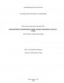 DESENVOLVIMENTO E APRENDIZAGEM DE BEBÊS, CRIANÇAS, ADOLESCENTES, ADULTOS E IDOSOS.