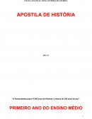 APOSTILA DE HISTÓRIA