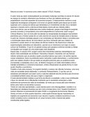 Resumo do texto “A economia como ordem natural” (FEIJÓ, Ricardo)
