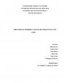 O PROCESSO DA MODERNA GESTÃO DE PESSOAS NO CI DA UFPB