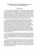 RESUMO/ANÁLISE CRÍTICA - Plano Estratégico para Desenvolvimento Sustentável da Maricultura Catarinense 2015-2025