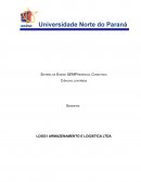 Trabalho Portfólio Apresentado à Universidade Norte do Paraná