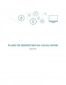 PLANO DE MARKETING DA CACAU SHOW