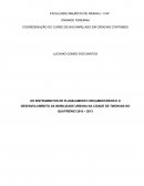 OS INSTRUMENTOS DE PLANEJAMENTO ORÇAMENTÁRIOS E O DESENVOLVIMENTO DA MOBILIDADE URBANA NA CIDADE DE TIMON-MA NO QUATRIÊNIO 2010 – 2013
