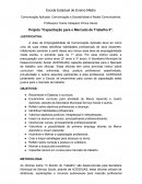 Projeto “Capacitação para o Mercado de Trabalho II”