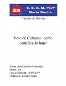 Voto de Cabresto: Como Identificá-lo Hoje?