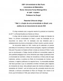 Resenha Crítica do Artigo: “Não’ à criação de uma universidade no Brasil: uma análise de um documento do século XVII.