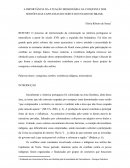 A IMPORTÂNCIA DA ATUAÇÃO MISSIONÁRIA NA CONQUISTA DOS SERTÕES DAS CAPITANIAS DO NORTE DO ESTADO DO BRASIL.