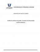 Análise de Práticas de Gestão: Farmácia de Manipulação