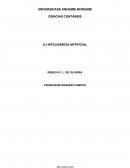 AS CIENCIAS CONTÁBEIS A.I INTELIGENCIA ARTIFICIAL