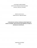 O PROCESSO DE CONTROLE INTERNO NO DEPARTAMENTO DE CONTAS A RECEBER: UM ESTUDO EM DE UMA EMPRESA DO RAMO DE MATERIAIS DE CONSTRUÇÃO