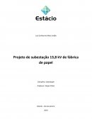 O Projeto Subestação 13,8 kV