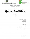 A QUÍMICA ANALÍTICA