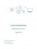 O PLANO DE MARKETING MINERADORA PORTO