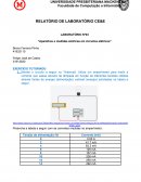 Relatório Circuitos Elétricos e Eletrônicos