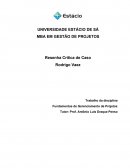 Projeto Fundamentos do Gerenciamento de Projeto - Projeto Oxigênio