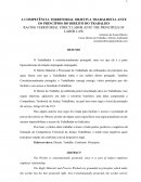 A COMPETÊNCIA TERRITORIAL OBJETIVA TRABALHISTA ANTE OS PRINCÍPIOS DO DIREITO DO TRABALHO